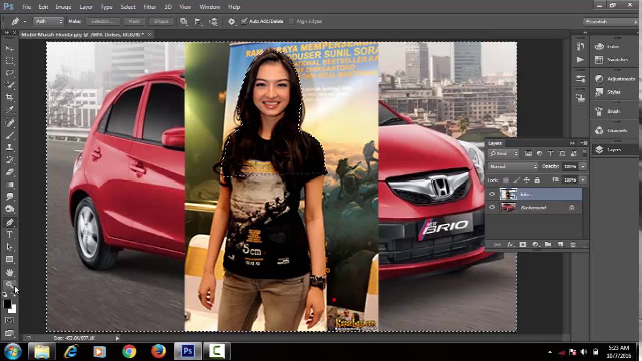 Detail Cara Memperbesar Gambar Di Photoshop Nomer 16