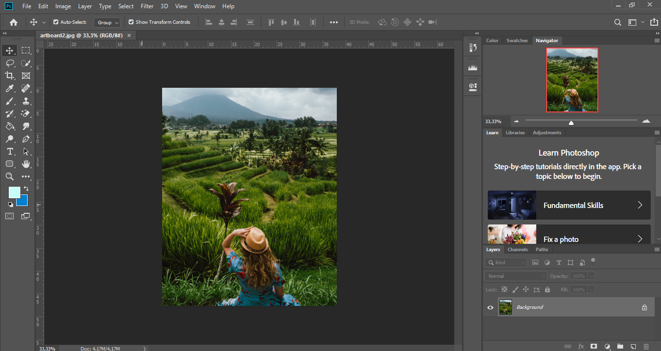 Detail Cara Memperbesar Gambar Di Photoshop Nomer 44