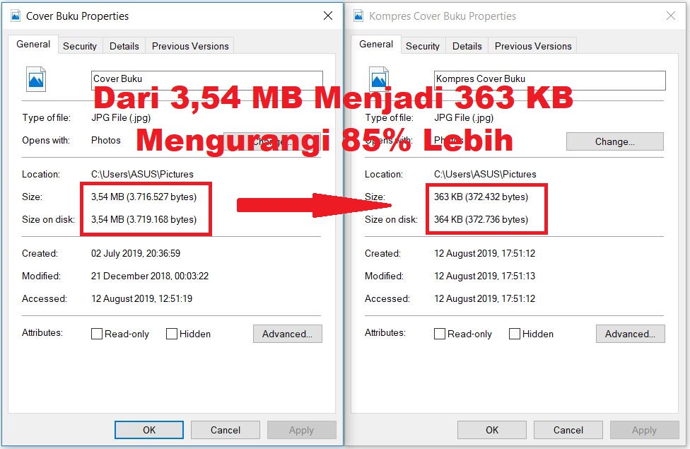 Cara Memperkecil Ukuran Mb Foto - KibrisPDR