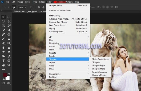 Detail Cara Mempertajam Foto Di Photoshop Nomer 34