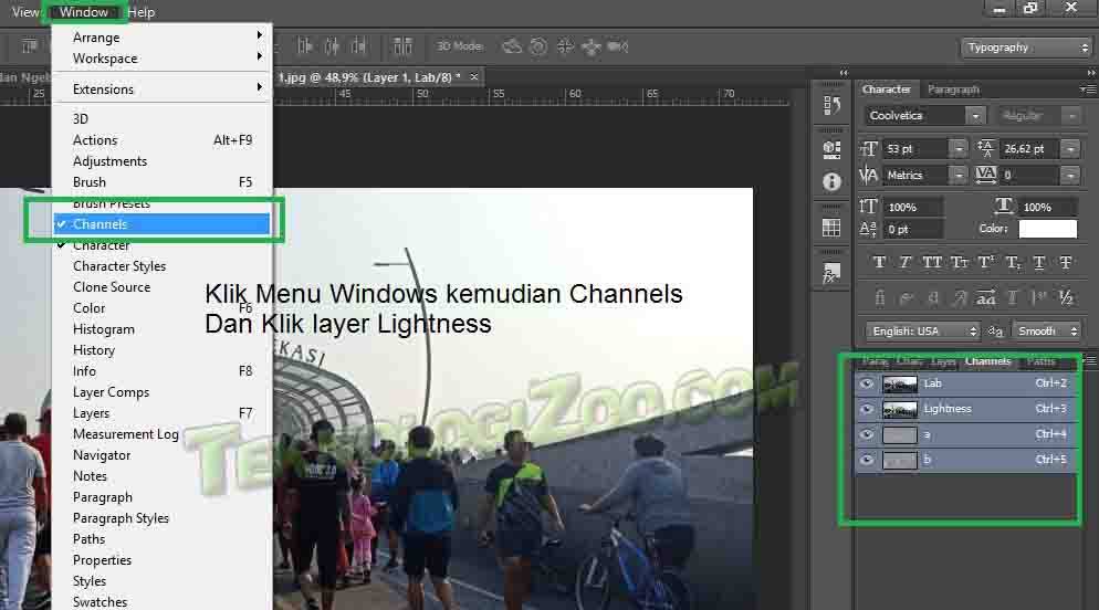 Detail Cara Mempertajam Foto Di Photoshop Nomer 36