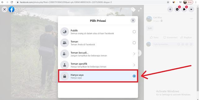 Detail Cara Memprivasi Foto Di Fb Nomer 19