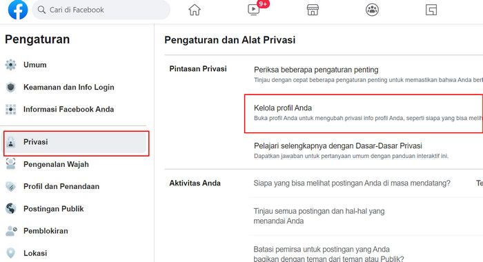 Detail Cara Memprivasi Foto Di Fb Nomer 41