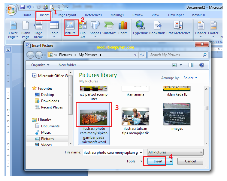 Detail Cara Menambahkan Foto Di Microsoft Word Nomer 7