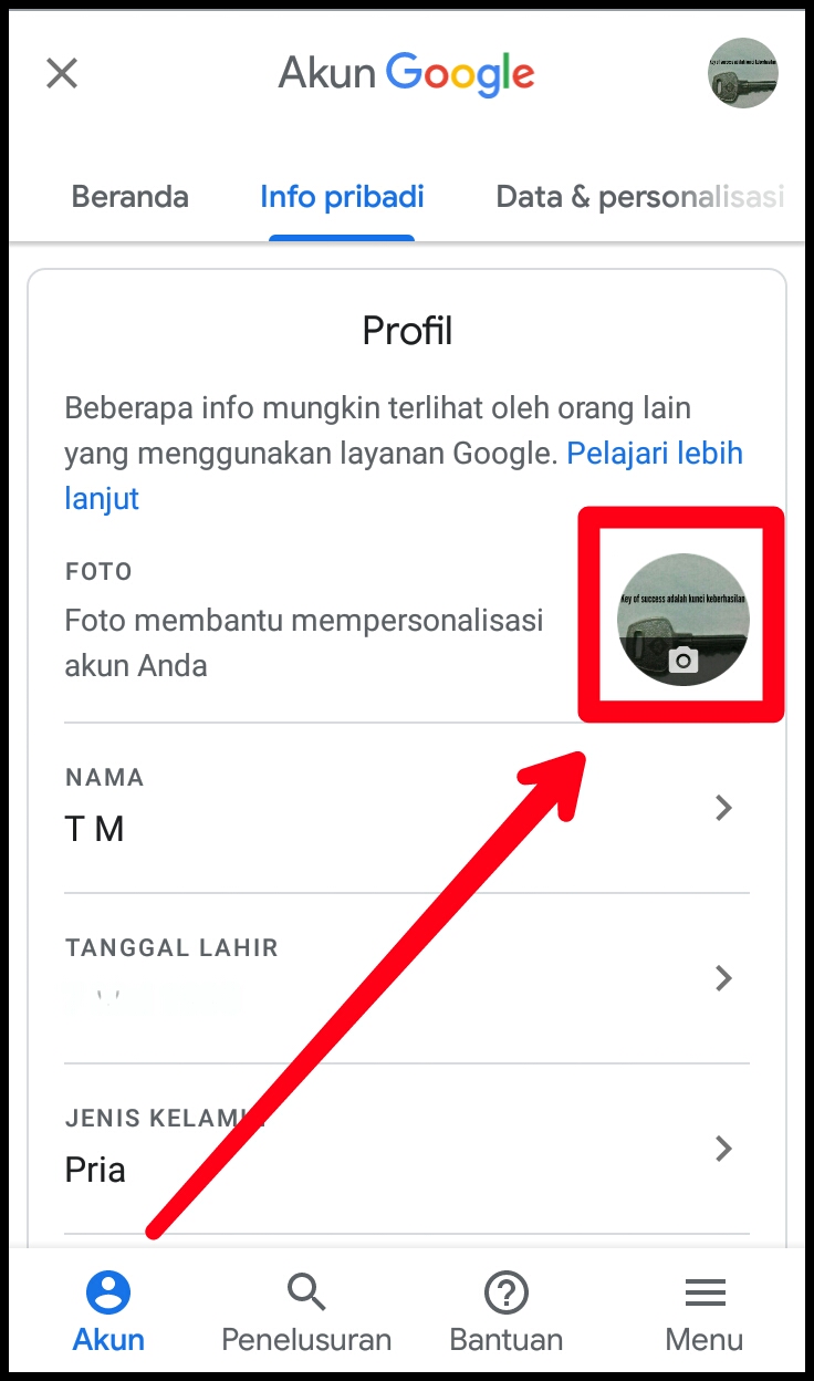 Detail Cara Menambahkan Foto Profil Di Akun Google Nomer 3
