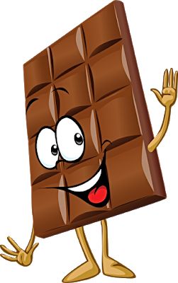 Detail A Bar Of Chocolate Clipart Nomer 9