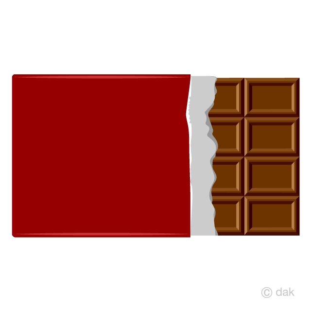 Detail A Bar Of Chocolate Clipart Nomer 2