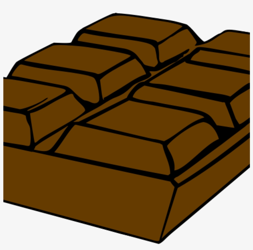 Detail A Bar Of Chocolate Clipart Nomer 3