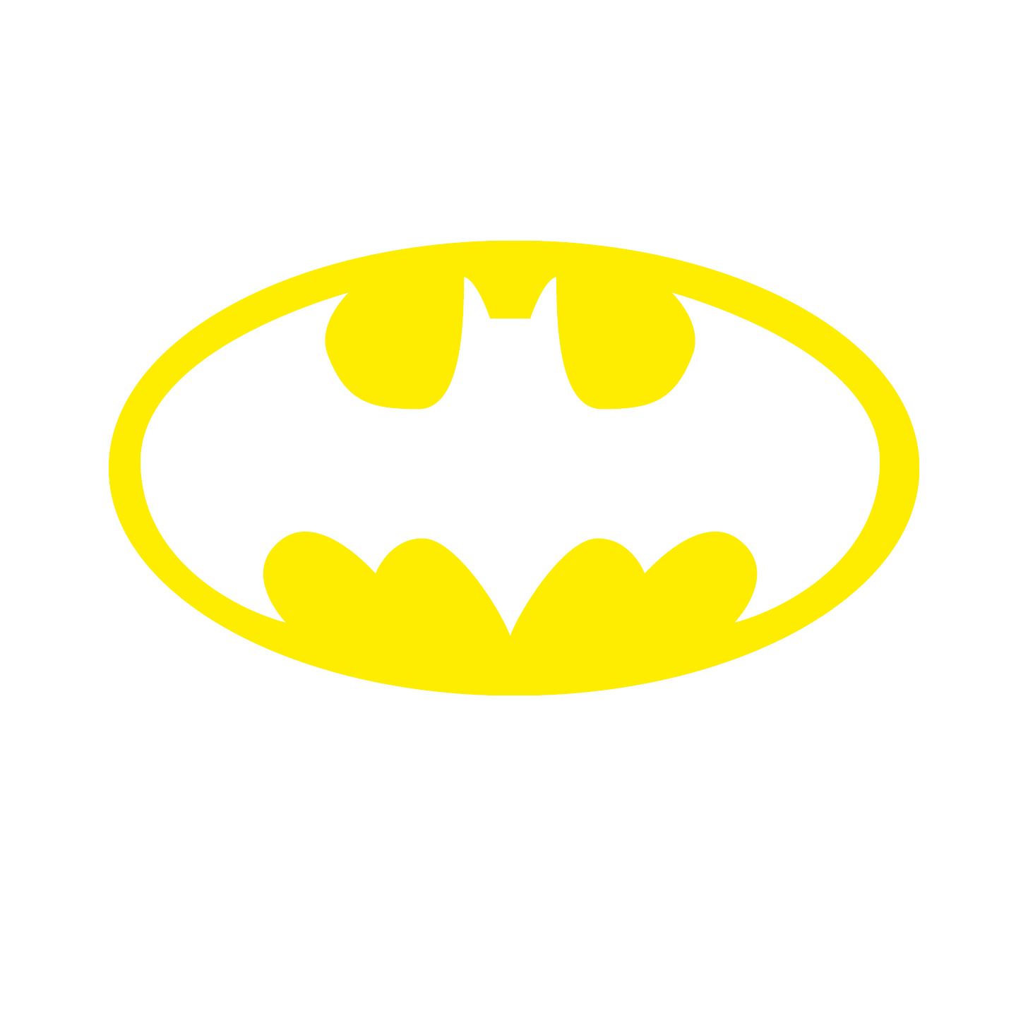 Detail Batman Logo Aufkleber Nomer 17