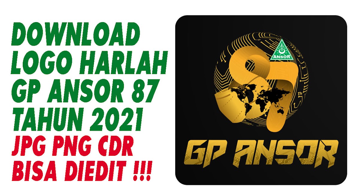 Detail Download Logo Gp Ansor Nomer 22