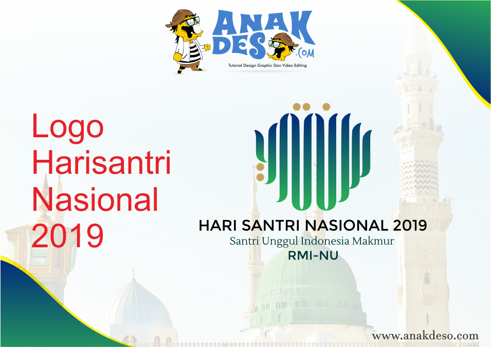 Detail Download Logo Hari Santri 2019 Cdr Nomer 45