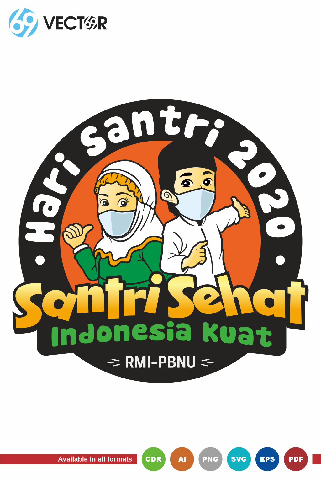 Detail Download Logo Hari Santri 2019 Cdr Nomer 7