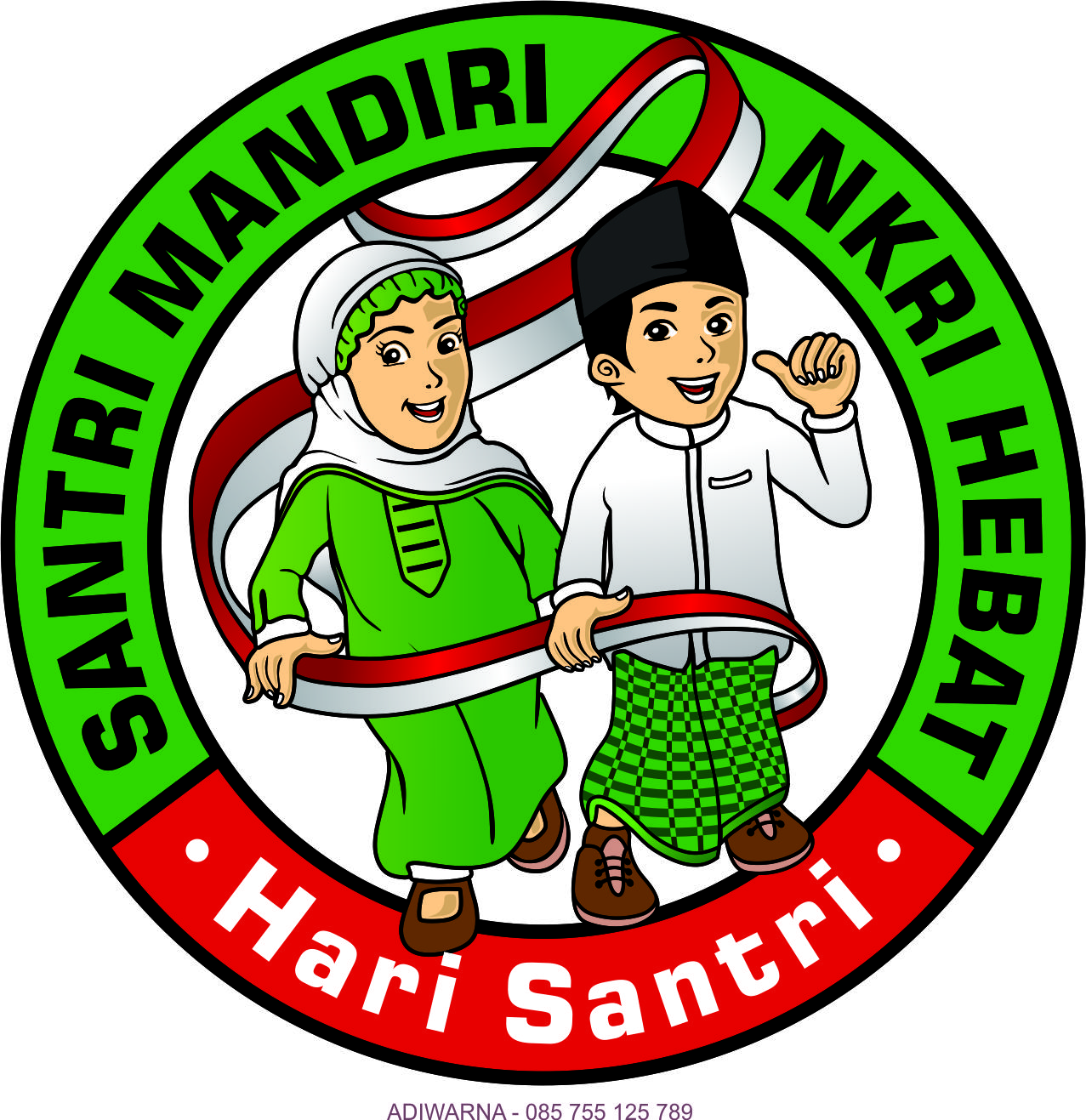 Detail Download Logo Hari Santri 2019 Cdr Nomer 9