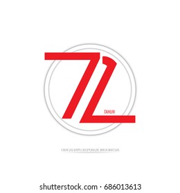 Detail Download Logo Hari Ulang Tahun Indonesia 72 Nomer 25