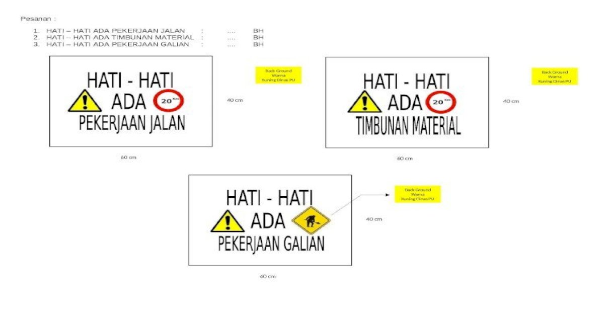 Detail Download Logo Hati Hati Ada Pekerjaan Galian Nomer 42