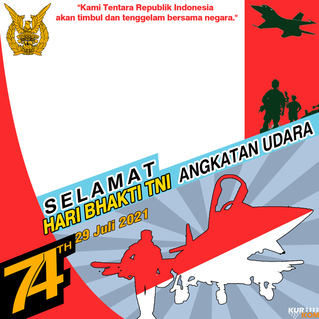 Detail Download Logo Hut 73 Tni Au Nomer 16