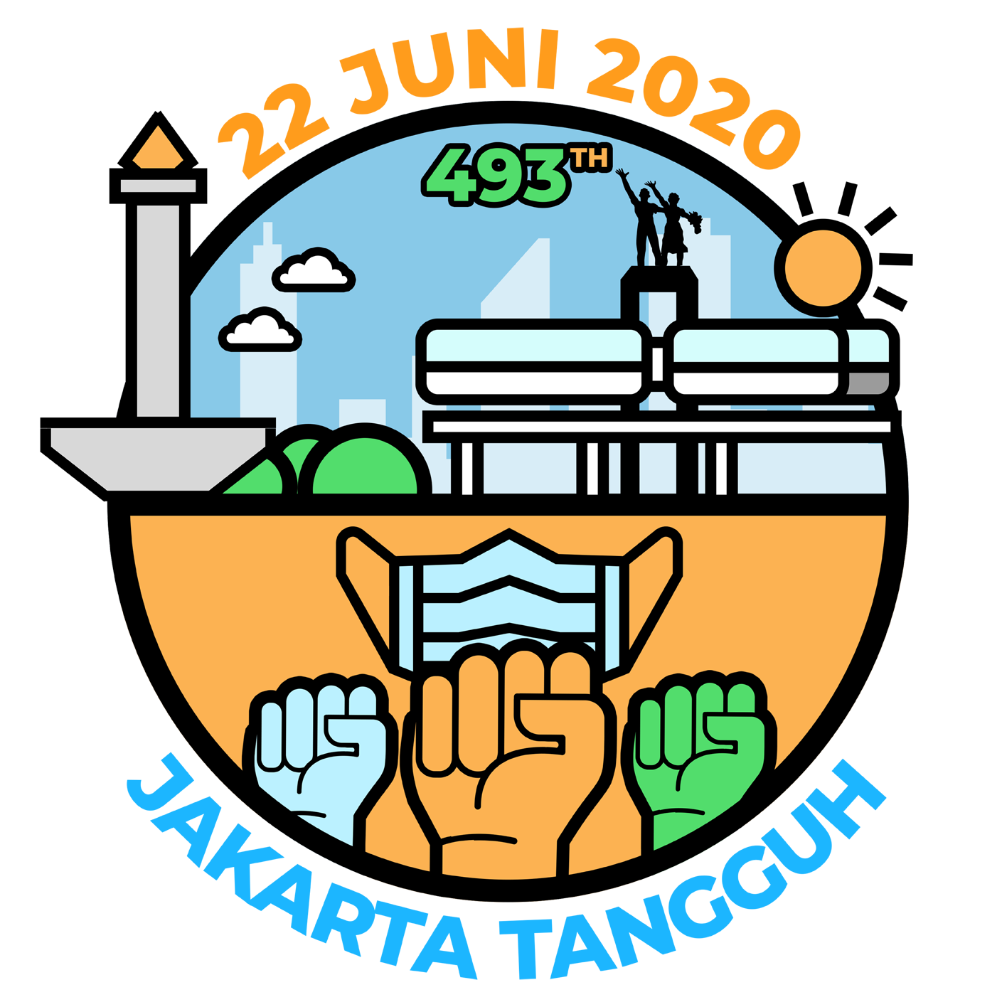 Detail Download Logo Hut Dki 492 2019 Nomer 52