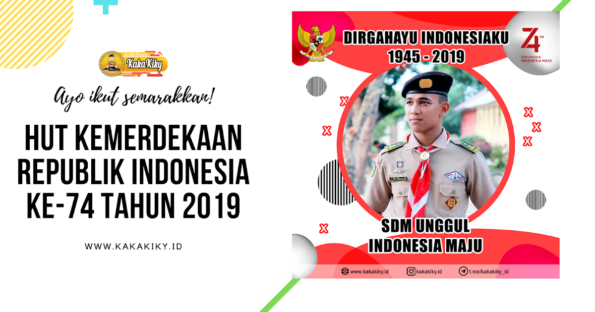 Detail Download Logo Hut Indonesia 74 Tahun 2019 Nomer 20