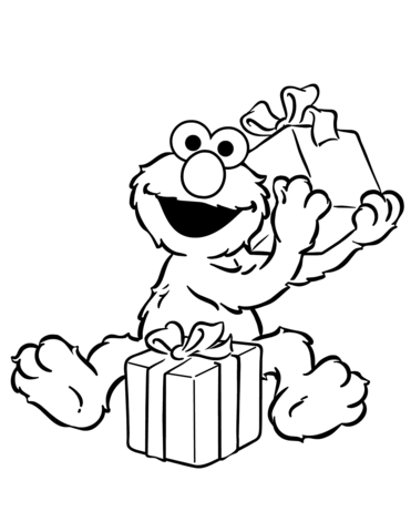 Detail Elmo Ausmalbild Nomer 3