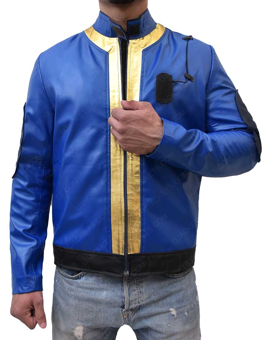 Detail Fallout 76 Leather Jacket Nomer 7