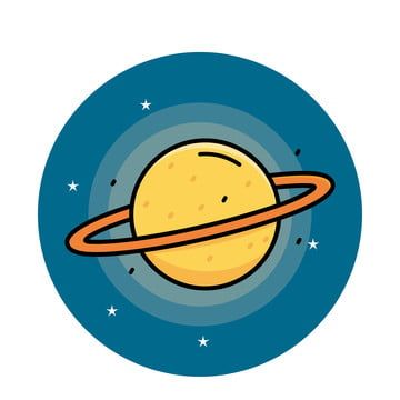 Detail Planet Vector Art Nomer 8