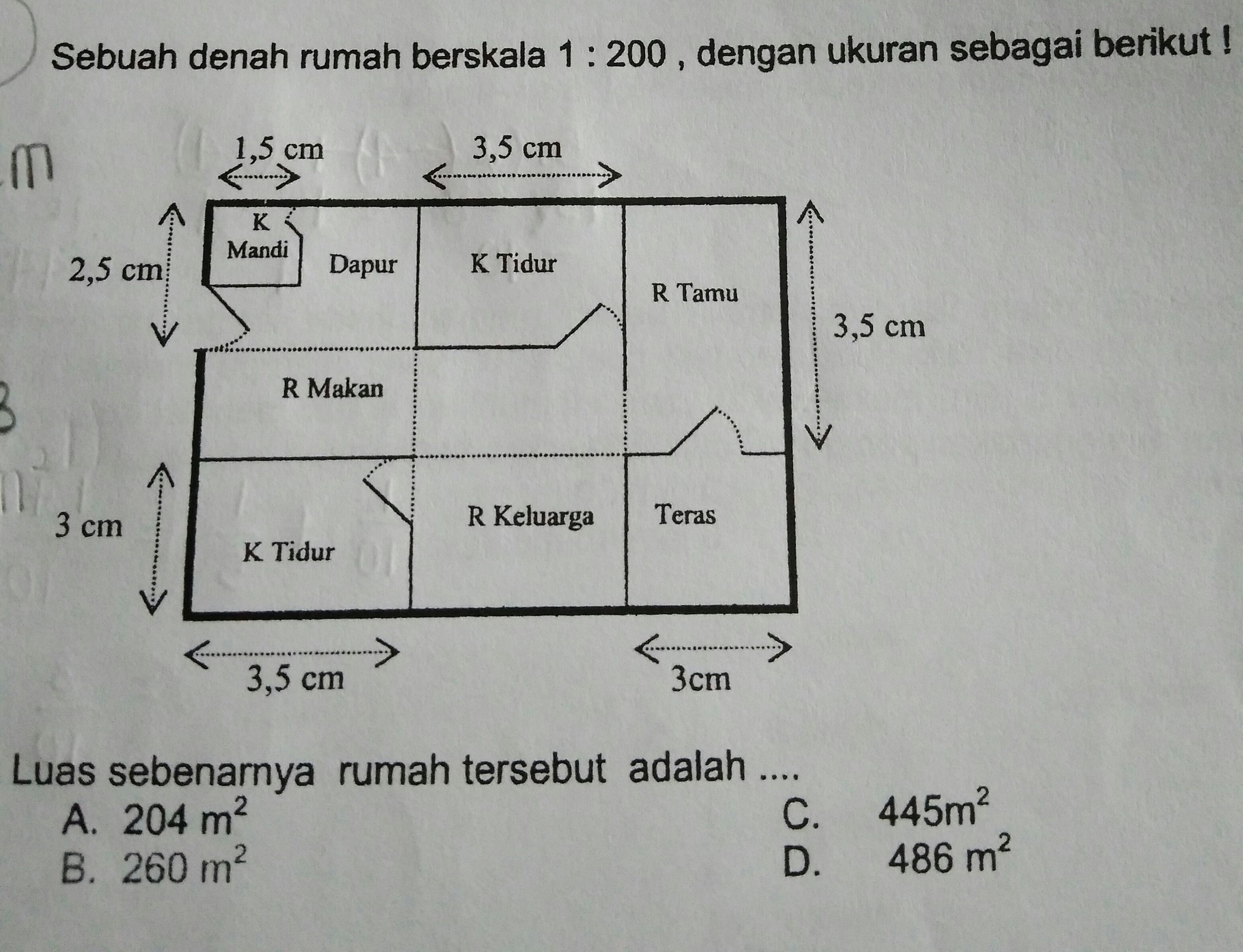 Detail Cara Mencari Skala Denah Rumah Nomer 10