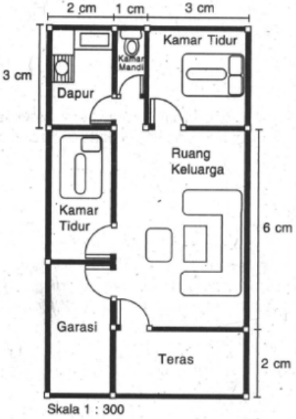 Detail Cara Mencari Skala Denah Rumah Nomer 18