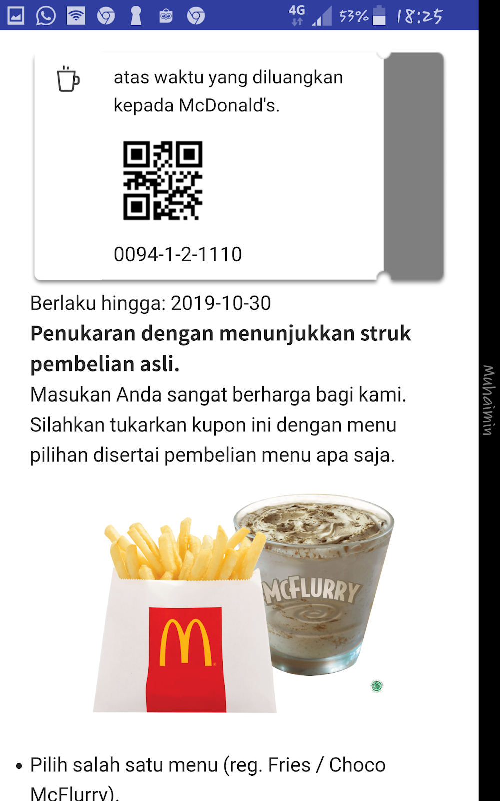 Detail Cara Mendapatkan Kentang Gratis Di Mcd Nomer 6