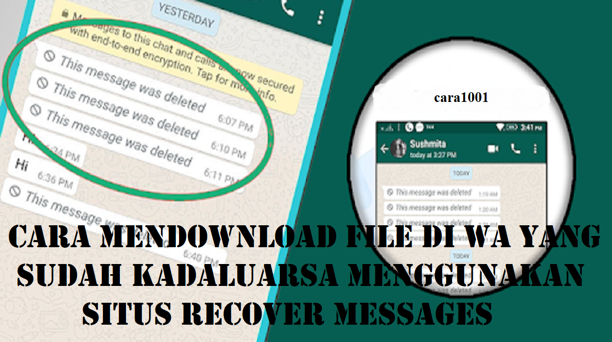 Detail Cara Mendownload Foto Wa Yang Sudah Lama Nomer 7