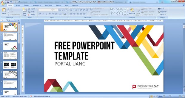 Detail Cara Mendownload Template Ppt Gratis Nomer 12