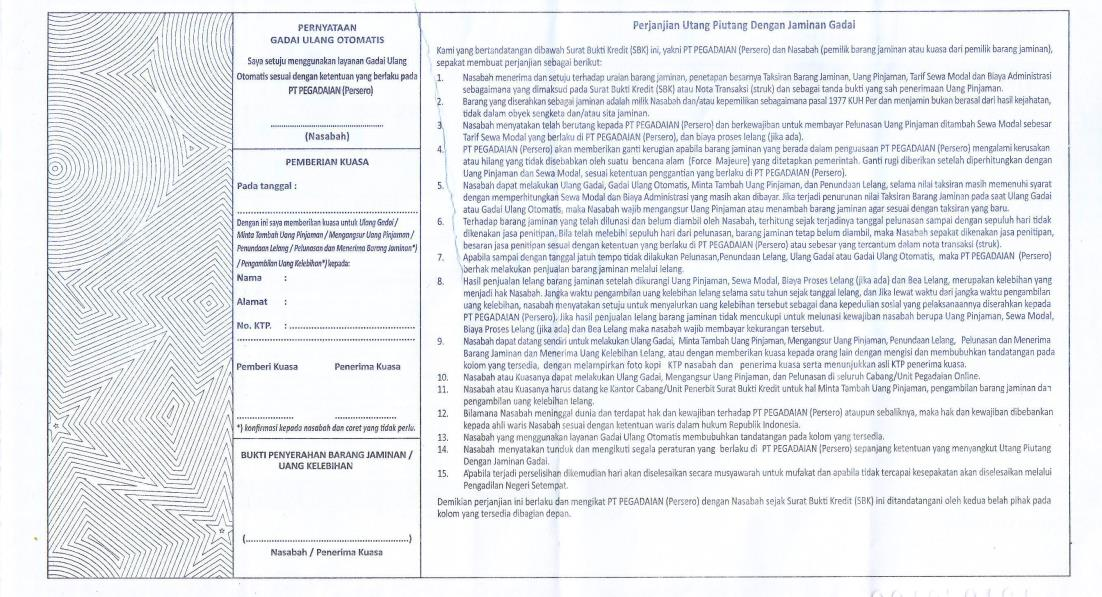 Detail Cara Menebus Emas Di Pegadaian Dengan Surat Kuasa Nomer 25