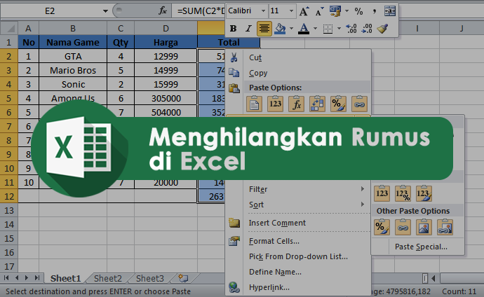 Detail Cara Menempel Foto Di Excel Nomer 34