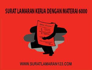 Detail Cara Menempel Materai Di Surat Lamaran Nomer 47