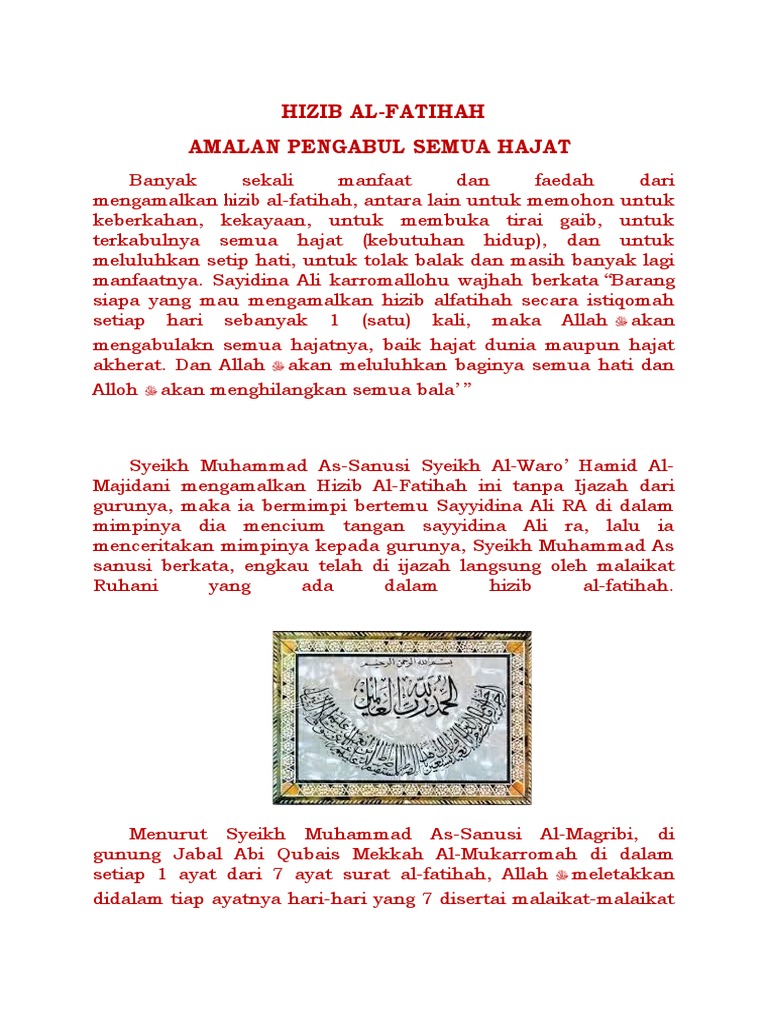 Detail Cara Mengamalkan Surat Al Fatihah Untuk Kekayaan Nomer 5