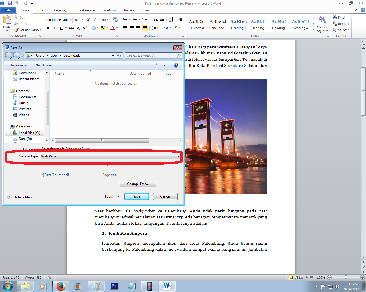 Detail Cara Mengambil Foto Dari Microsoft Word Nomer 31