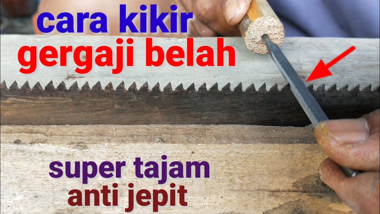 Detail Cara Mengasah Gergaji Kayu Nomer 11