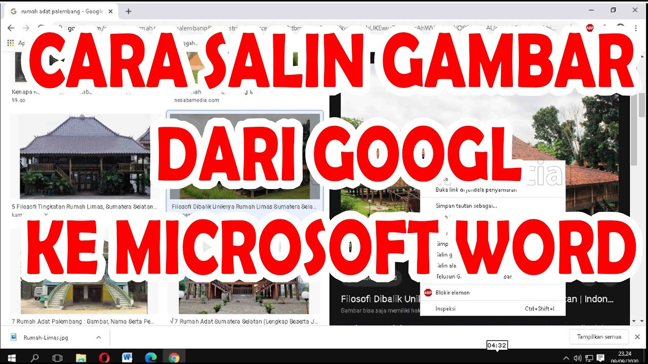 Detail Cara Mengcopy Gambar Dari Google Ke Word Nomer 9