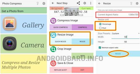 Detail Cara Mengecilkan Foto Di Hp Android Nomer 27