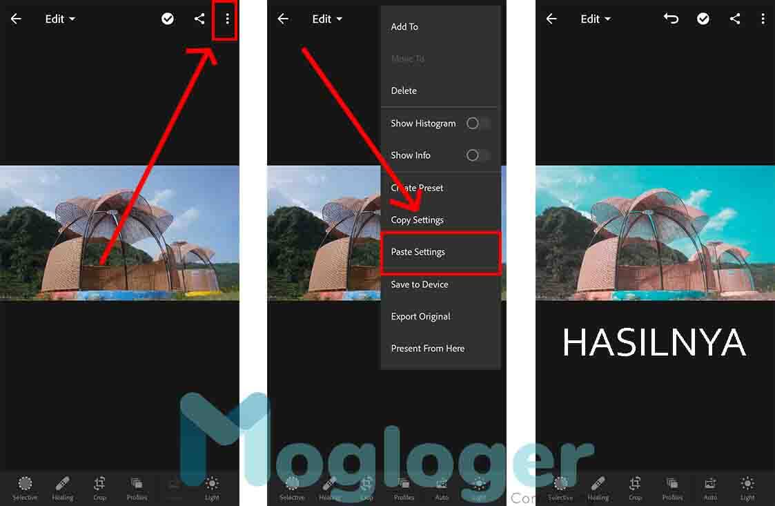 Detail Cara Mengedit Foto Dengan Lightroom Di Hp Nomer 48