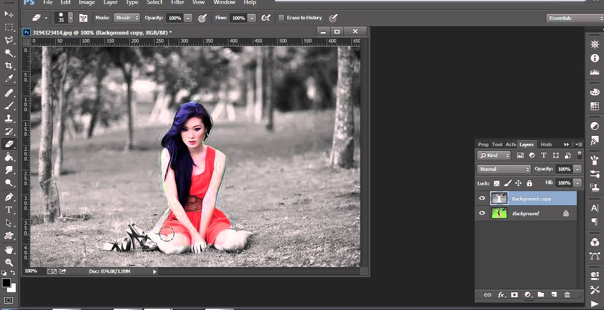 Detail Cara Mengedit Gambar Di Photoshop Nomer 3