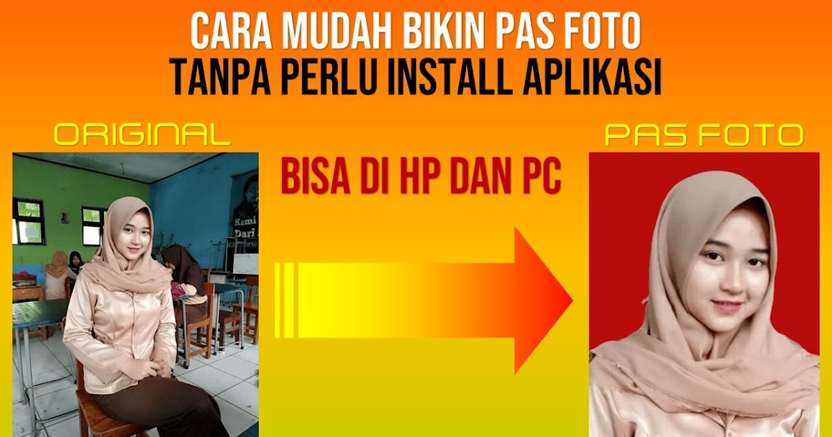 Detail Cara Mengedit Pas Foto Di Hp Nomer 9