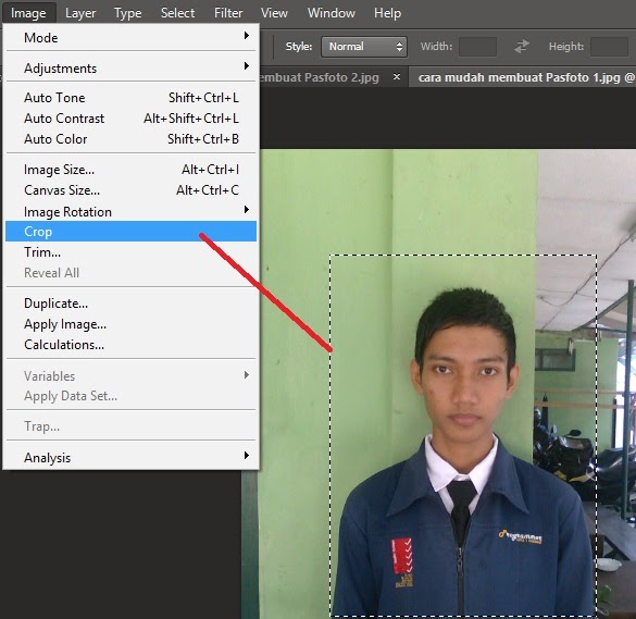 Detail Cara Mengedit Pas Foto Di Photoshop Cs6 Nomer 27