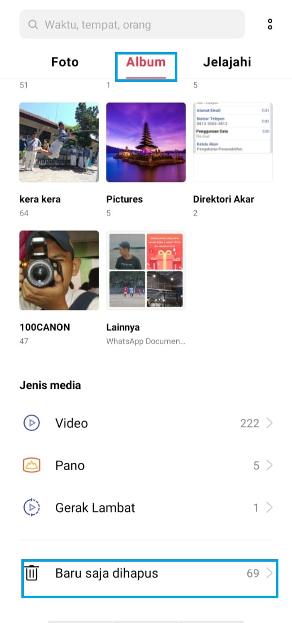Detail Cara Mengembalikan Album Foto Yang Terhapus Nomer 42