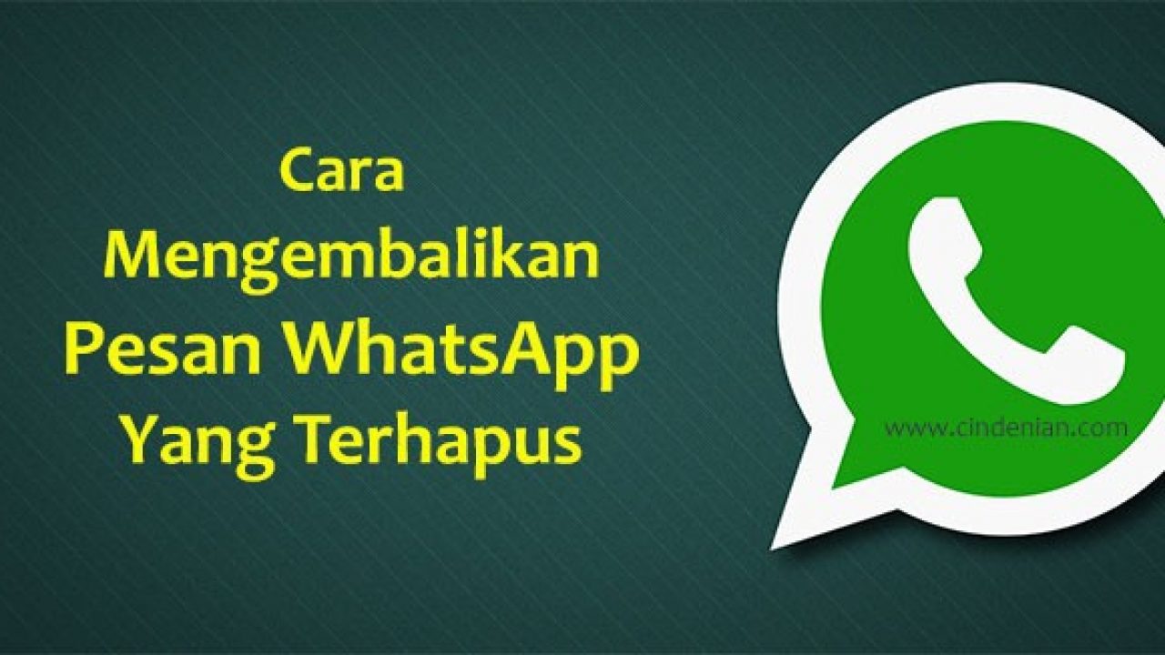 Detail Cara Mengembalikan Foto Terhapus Di Wa Nomer 43