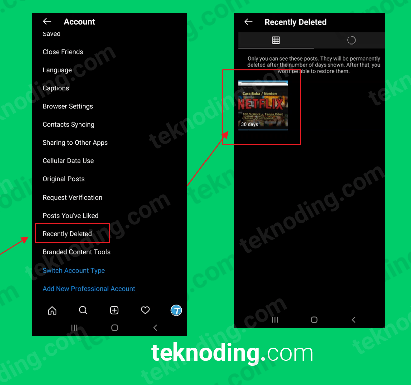 Detail Cara Mengembalikan Foto Yang Dihapus Di Instagram Nomer 11