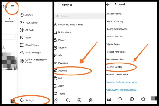 Detail Cara Mengembalikan Foto Yang Dihapus Di Instagram Nomer 16