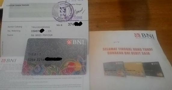 Detail Cara Mengetahui Nomor Kartu Debit Bni Di Buku Tabungan Nomer 4