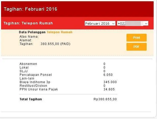 Detail Cara Mengetahui Tagihan Telepon Rumah Nomer 2