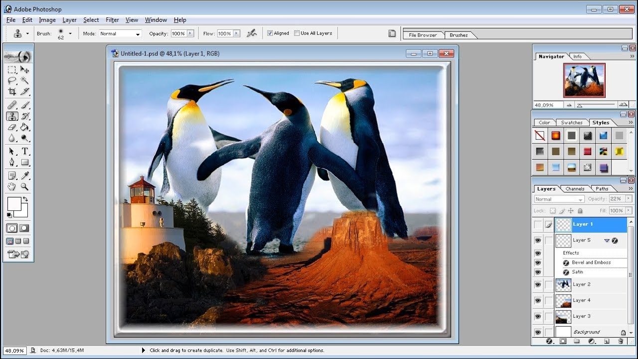 Detail Cara Menggabungkan 2 Gambar Di Photoshop Nomer 11