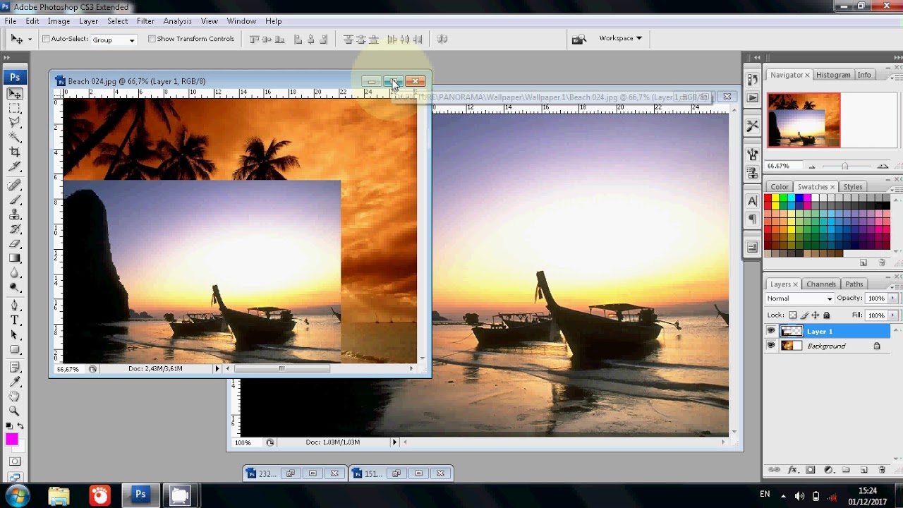 Detail Cara Menggabungkan 2 Gambar Di Photoshop Nomer 21